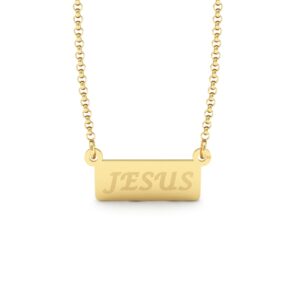 Colar Placa 
