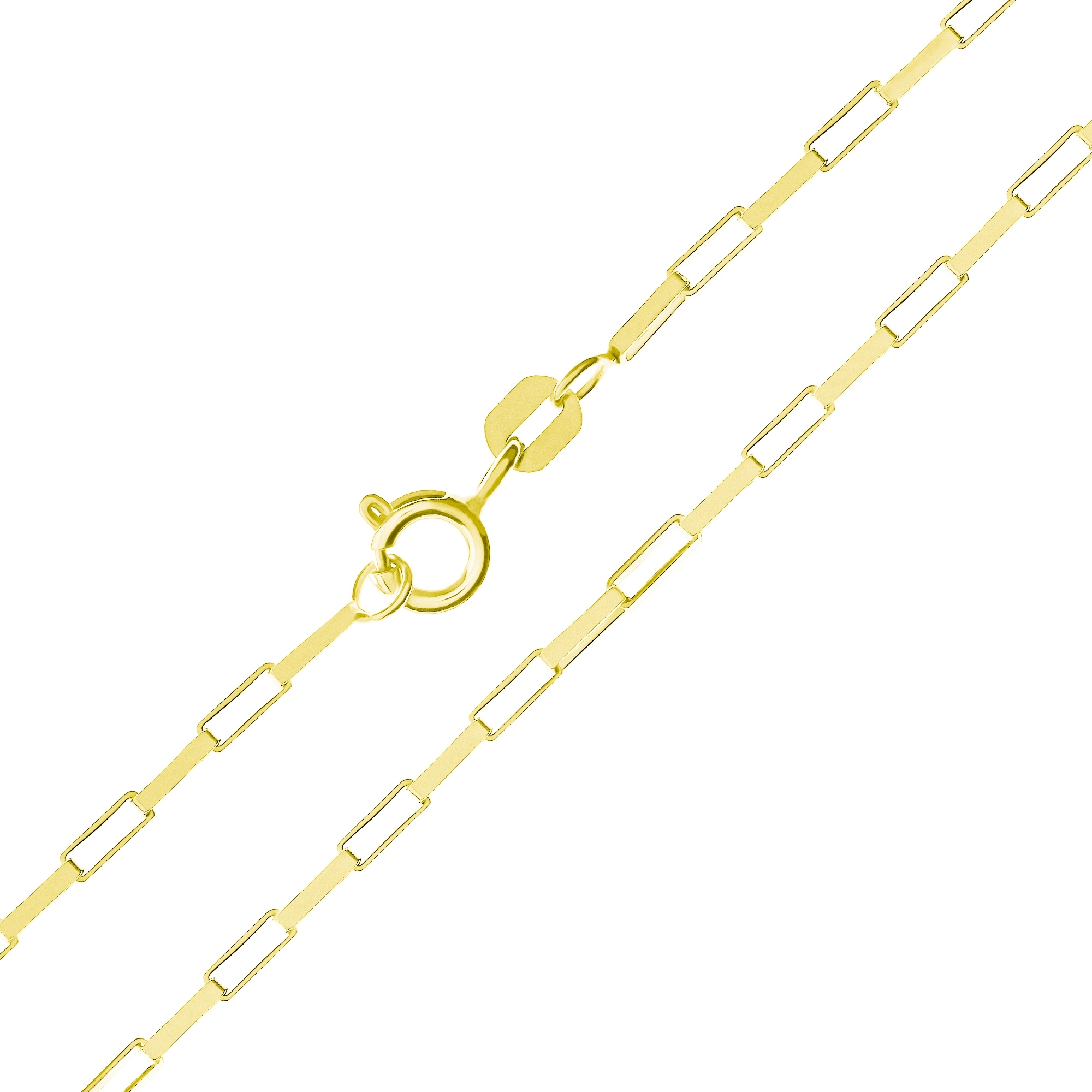 Pulseira Elo Longo em Ouro 18K – (21 cm)