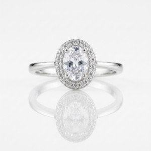 Anel Solitário Aurora Elegance em Prata 925