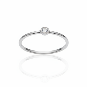 Anel Ponto de Luz Infinity em Prata 925