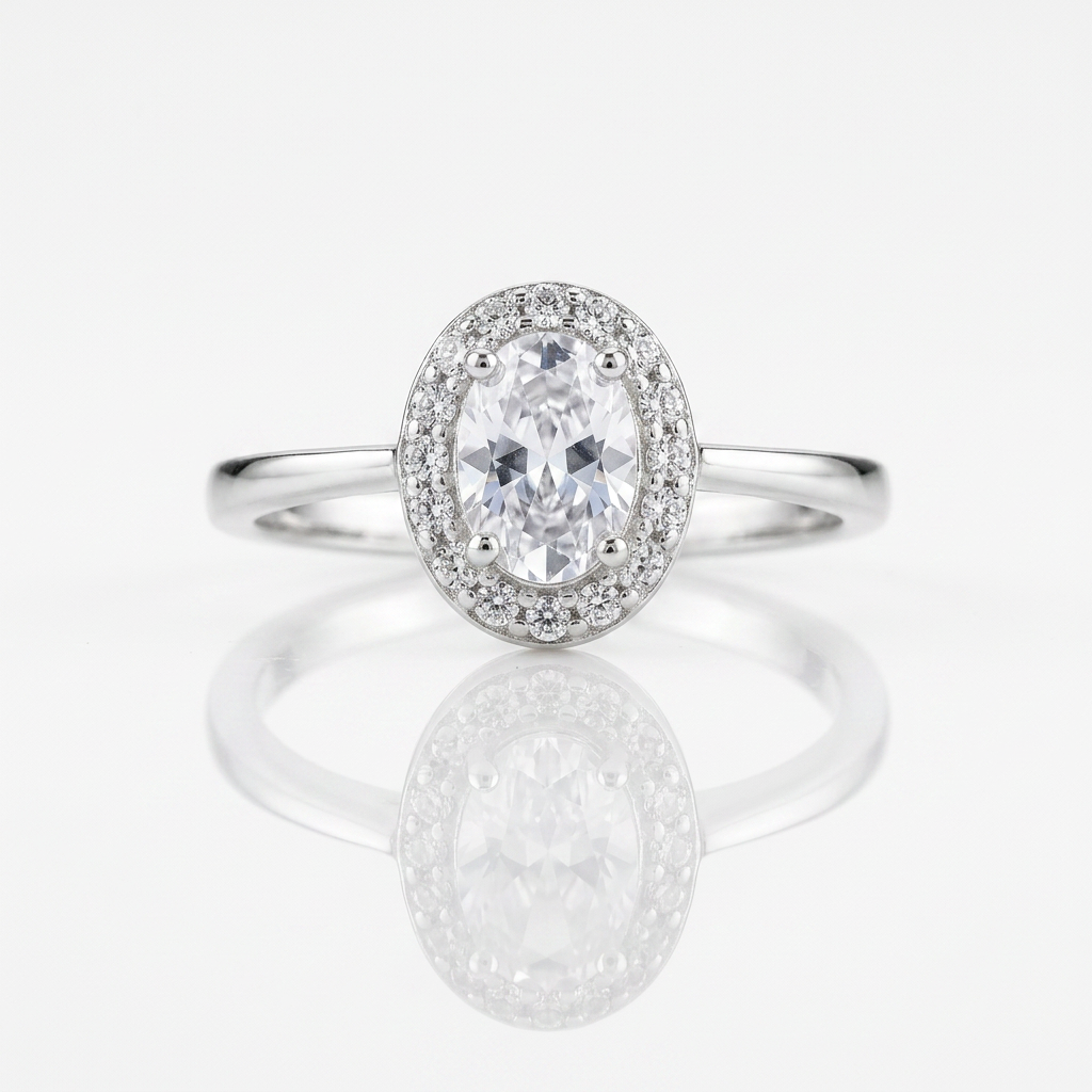 Anel Solitário Aurora Elegance em Prata 925