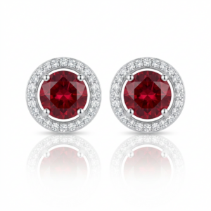 Brinco Lumina Rouge em Prata 925