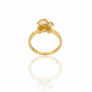 Anel Flor Radiante Imperial em Ouro 18K