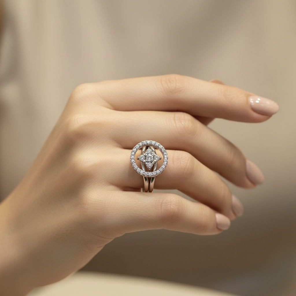 Anel Aurora Halo em Prata 925 - Imagem 3