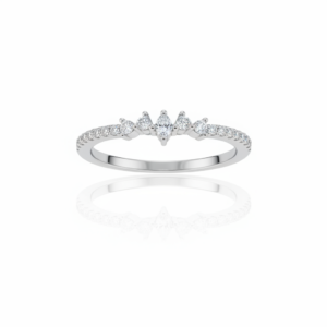 Anel Tiara Royale em Prata 925