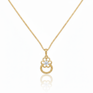 Colar Flores do Encanto em Ouro 18K