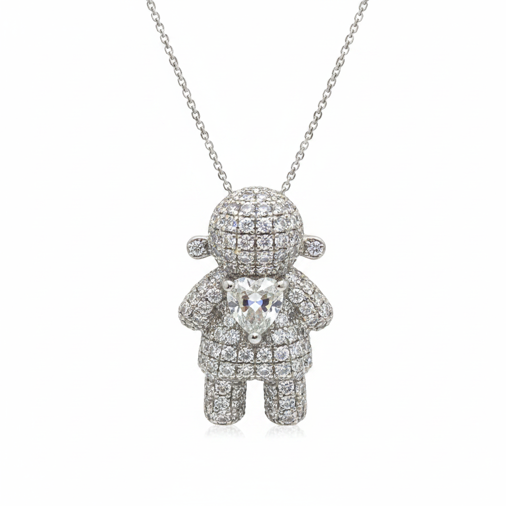 Colar Menina Imperial em Prata 925
