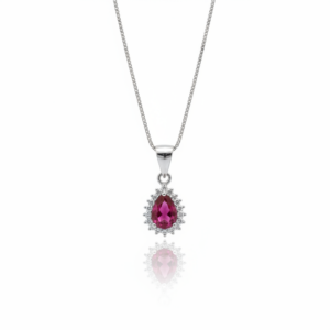 Colar Gota Rouge Imperial em Prata 925