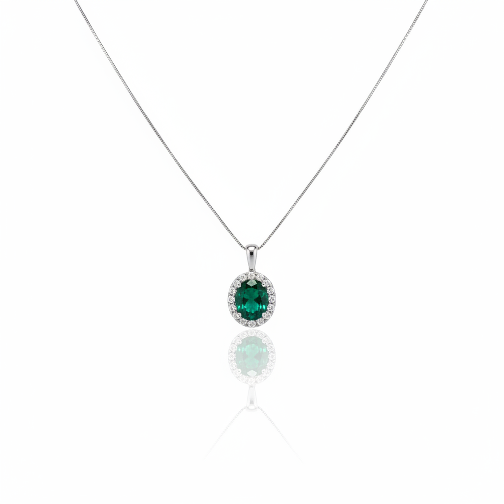 Conjunto Verde Sovereign em Prata 925 - Imagem 3