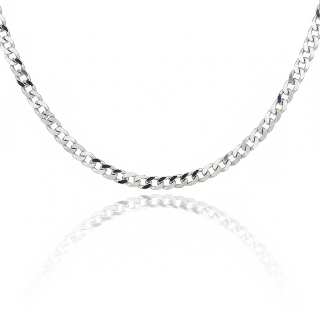 Corrente Grumet Classic Slim em Prata 925