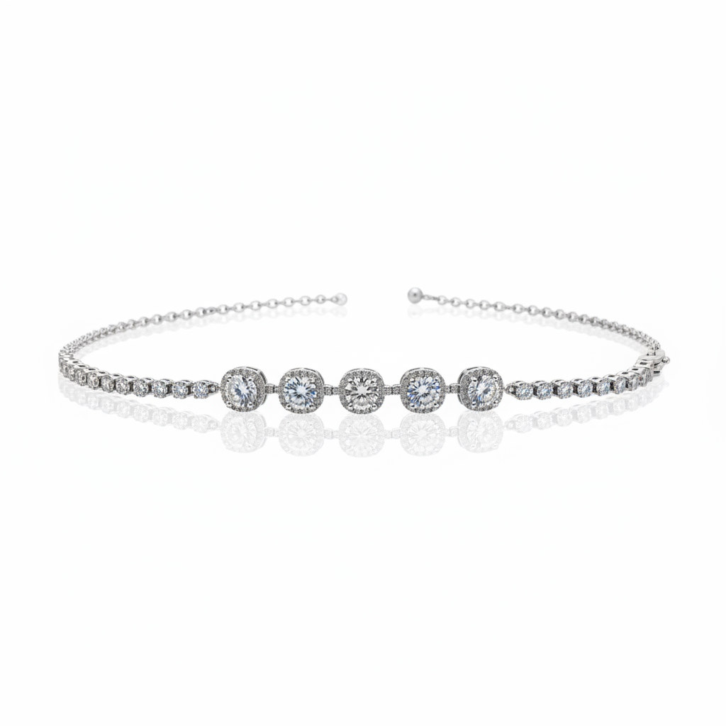 Pulseira Lumière Eternelle em Prata 925