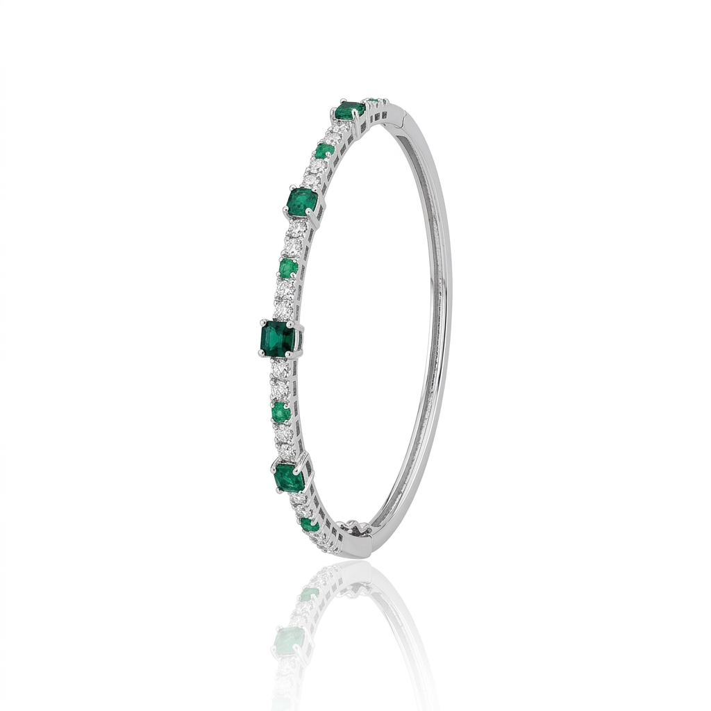 Bracelete Vert Royale em Prata 925