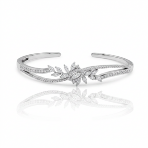 Bracelete Jardim de Cristais em Prata 925