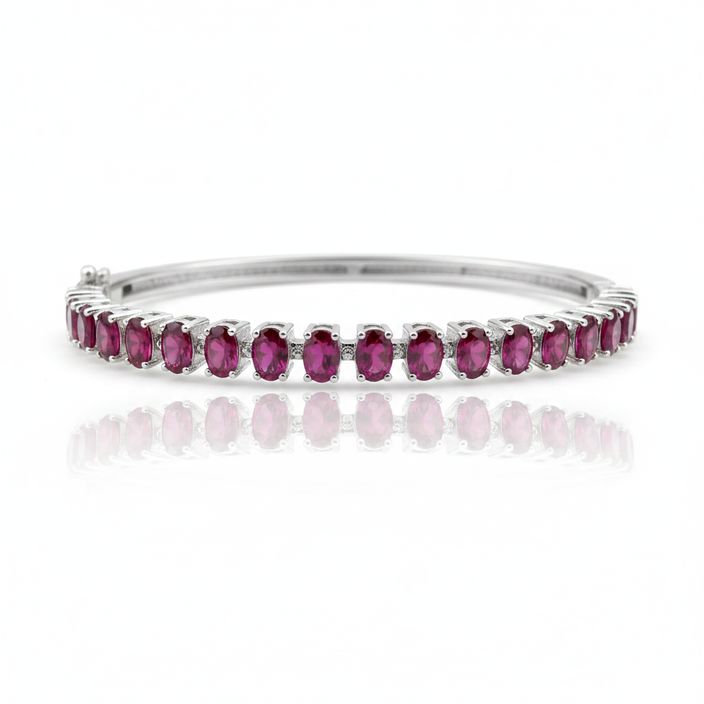 Bracelete Rouge Imperial em Prata 925