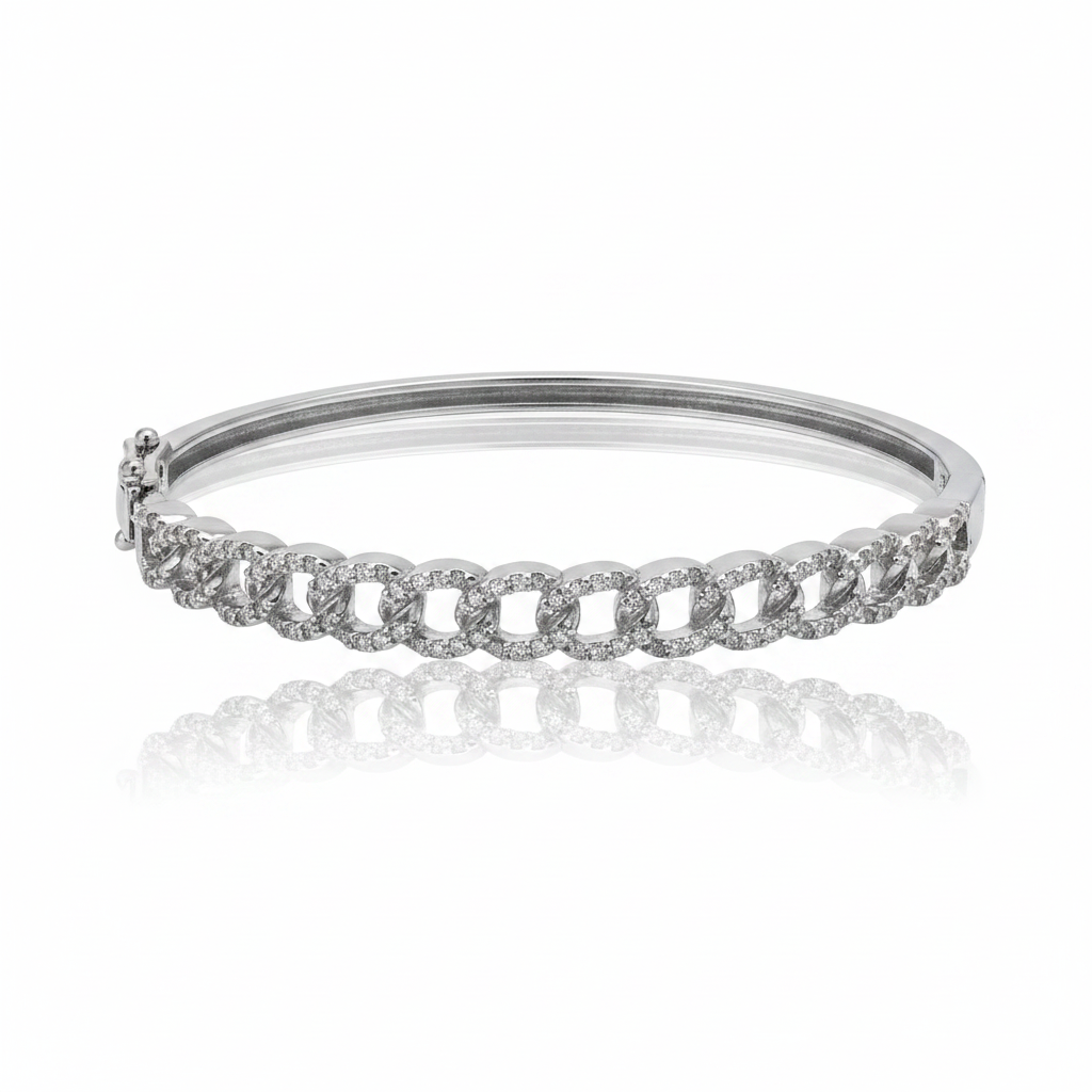 Bracelete Crystal Majesty em Prata 925