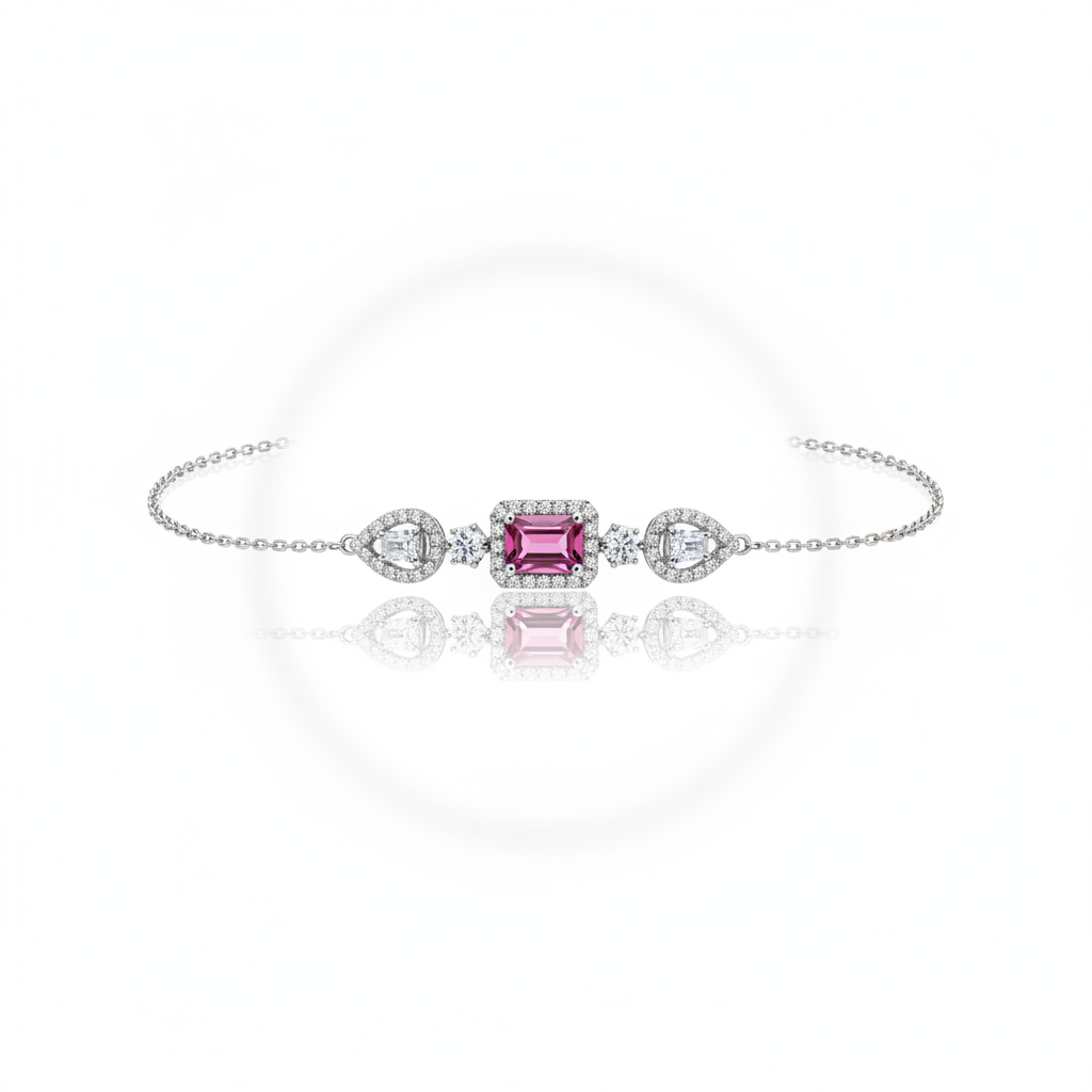 Pulseira Rouge Essence em Prata 925