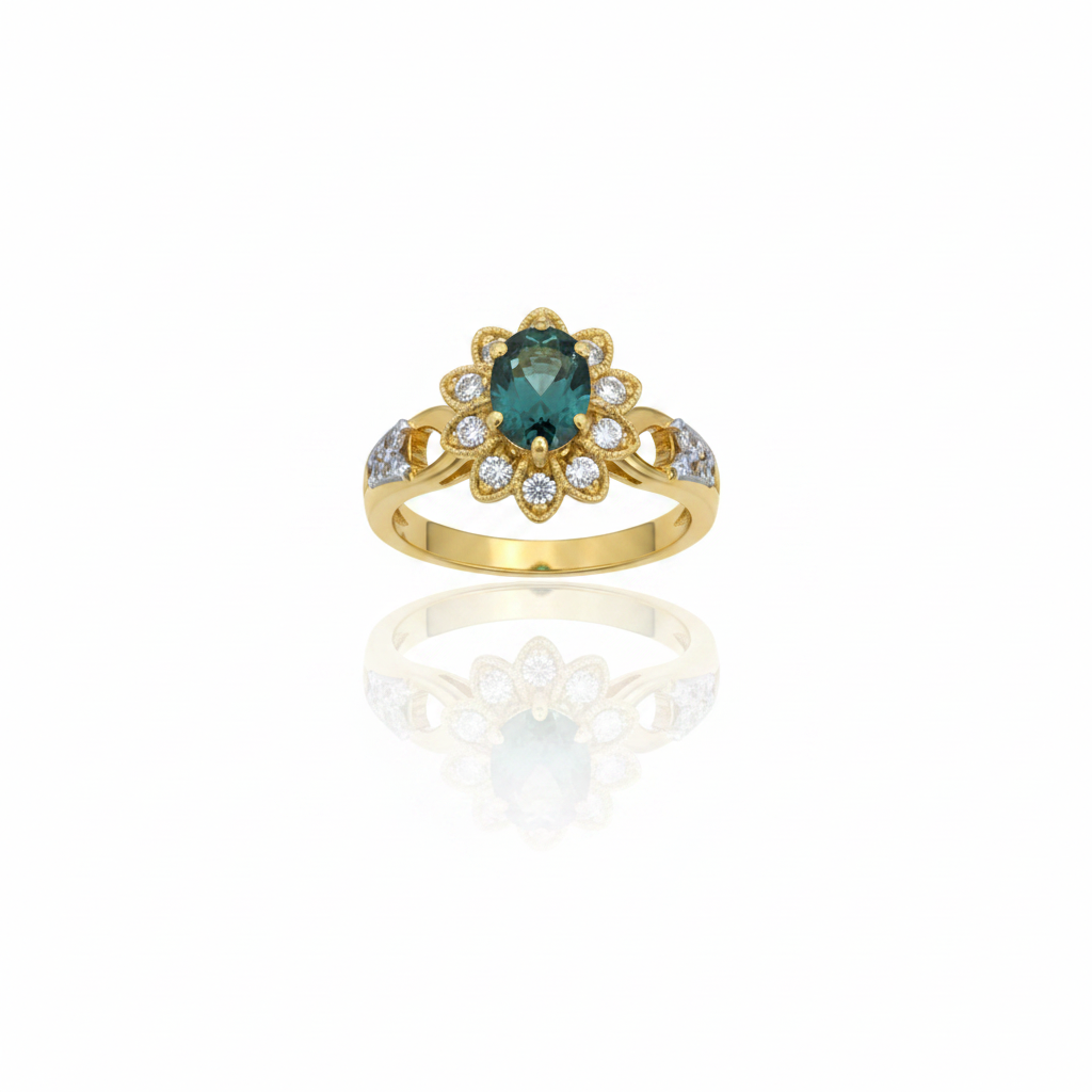 Anel de Formatura Vert Imperial em Ouro 18K