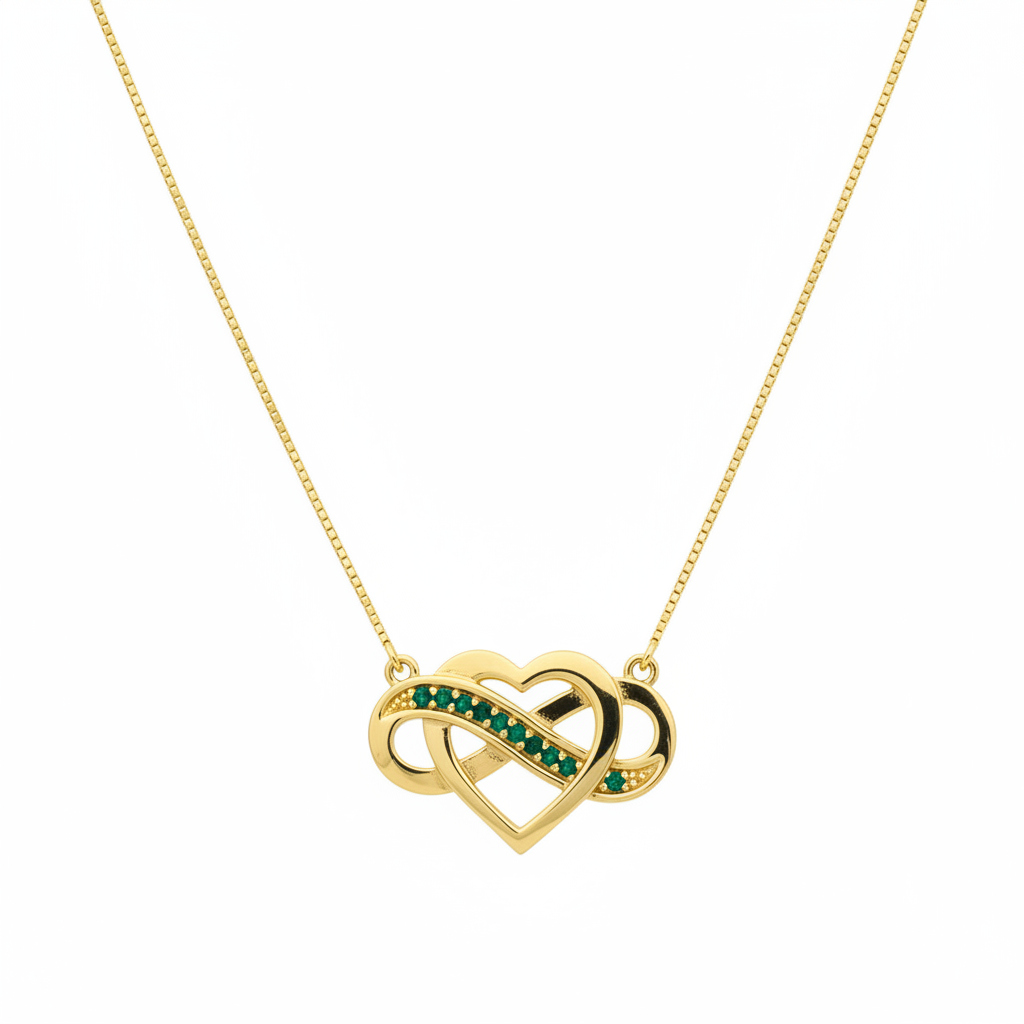 Colar Elo Eterno em Ouro 18K