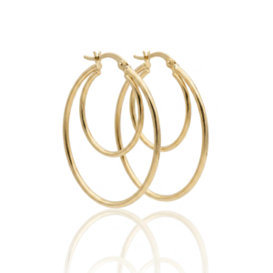 Brinco Goccia Infinita em Ouro 18K