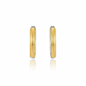Brinco Duo Lumière em Ouro 18K